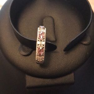 Tacori pink and clear stones